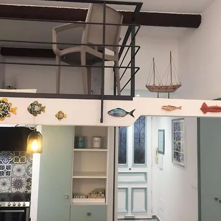 Apartment 7 Rue Saint Michel - Giotto - La Vie En Rose - Gracieux Studio Avec Mezzanine Dans Le Coeur De La Rue Pietonne Mentonnaise Mae-9034